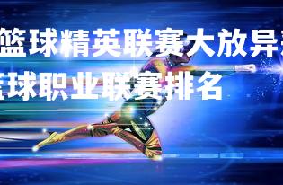 FB体育官网-顶尖篮球精英联赛大放异彩，球队实力对比全面斗智斗勇，篮球职业联赛排名